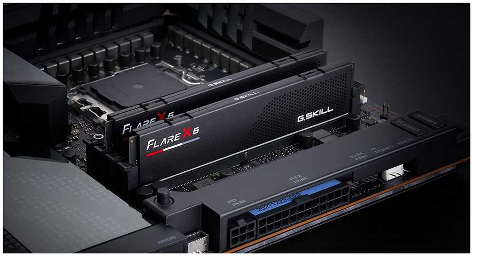 RAM G.Skill Flare X5 F5-6000J3444F64GX4-FX5 atminties modulis 256 GB 4 x 64 GB DDR5 6000 MT/s