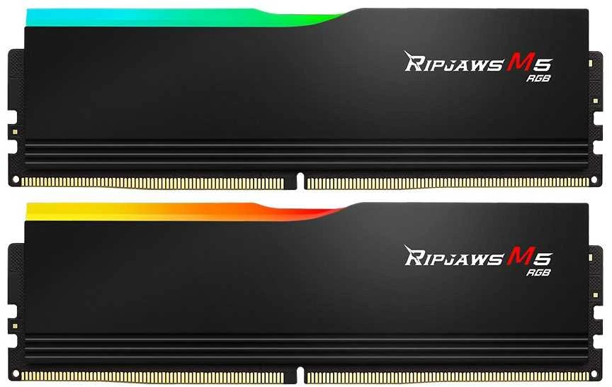 RAM G.Skill Ripjaws M5 RGB F5-6000J2836G32GX2-RM5RK atminties modulis 64 GB 2 x 32 GB DDR5