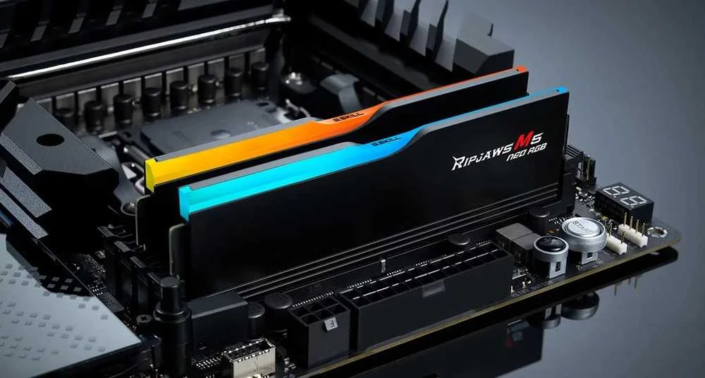 G.Skill | Ripjaws M5 Neo RGB | 32 GB | DDR5 | 6000 MHz | Kompiuteris/serveris | Registracijos Nr. | ECC Nr.