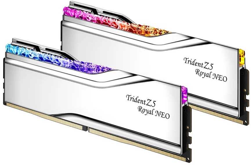 RAM G.Skill Trident Z5 Royal Neo F5-6000J3036G32GX2-TR5NS atminties modulis 64 GB 2 x 32 GB DDR5 6000 MT/s