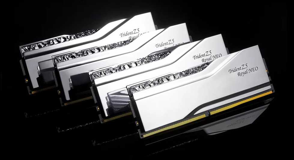 RAM G.Skill Trident Z5 Royal Neo F5-6000J3036G32GX2-TR5NS atminties modulis 64 GB 2 x 32 GB DDR5 6000 MT/s