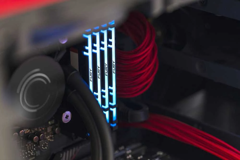 RAM „Kingston KF440C19RB2AK2/16“ 16 GB 4000 MT/s DDR4 CL19 DIMM (2 vnt. rinkinys) FURY Renegade RGB | „Kingston“