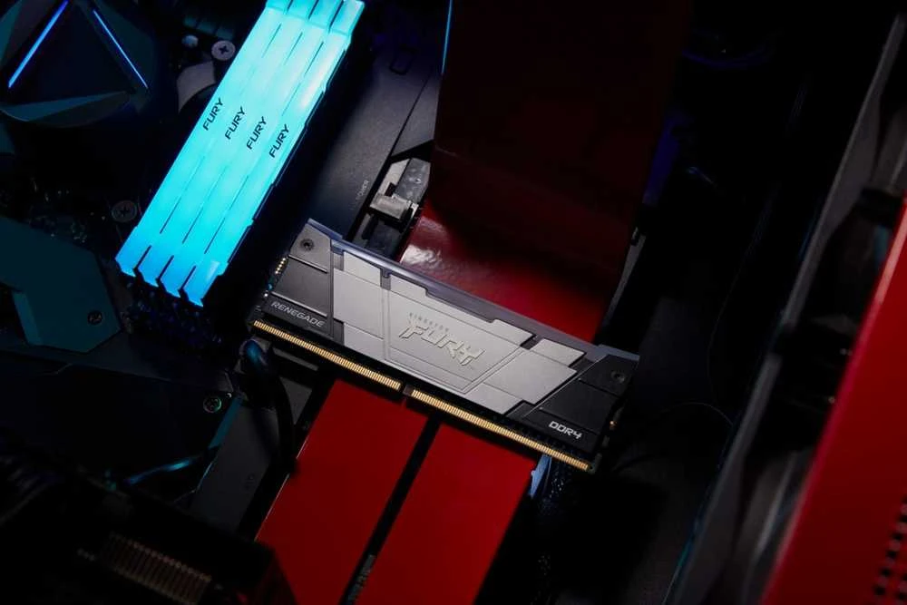 RAM „Kingston KF440C19RB2AK2/16“ 16 GB 4000 MT/s DDR4 CL19 DIMM (2 vnt. rinkinys) FURY Renegade RGB | „Kingston“