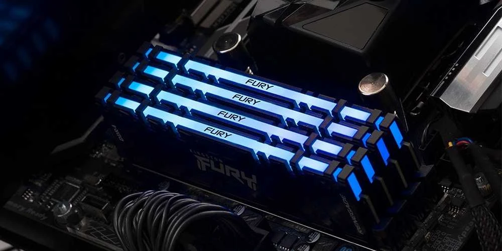 „Kingston KF442C19RB2AK2/16“ 16 GB 4266 MT/s DDR4 CL19 DIMM (2 vnt. rinkinys) FURY Renegade RGB | „Kingston“