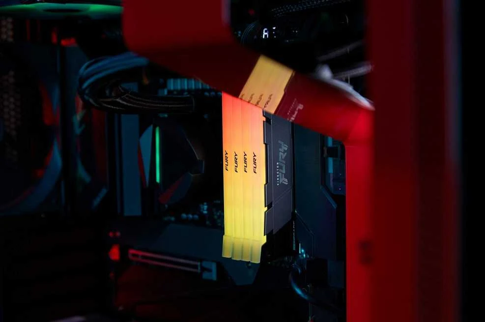 „Kingston KF442C19RB2AK2/16“ 16 GB 4266 MT/s DDR4 CL19 DIMM (2 vnt. rinkinys) FURY Renegade RGB | „Kingston“