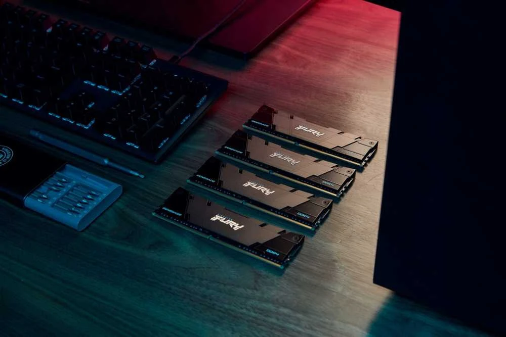 RAM Kingston KF432C16RB2/8 8GB 3200MT/s DDR4 CL16 DIMM FURY Renegade Juodas | Kingston