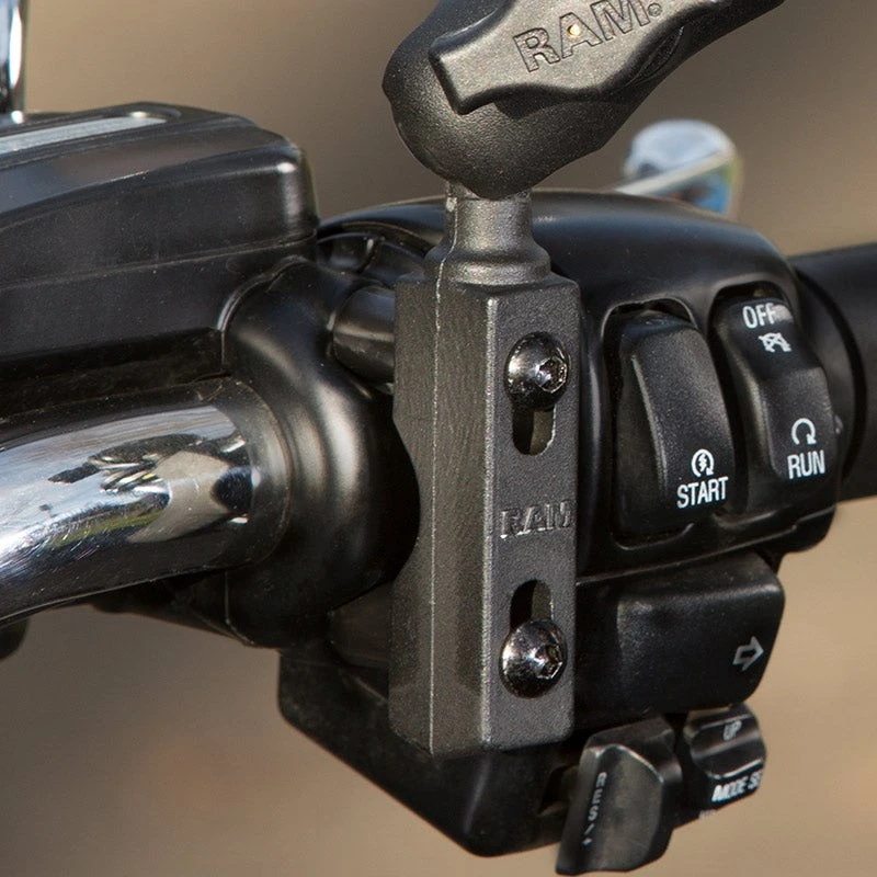 Ram Mounts UNPKD RAM dviračio rankos pagrindas su 1 kamuoliu