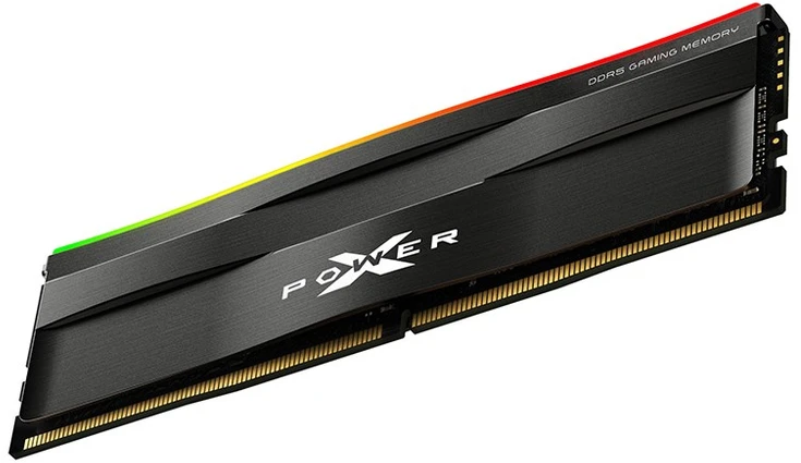 SILICON POWER KOMPIUTERIAI IR RYŠIAI SILICON POWER XPOWER Zenith 32GB 2x16GB DDR5 6000MT/s CL30 RGB-UDIMM