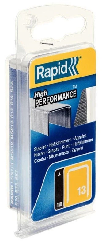 Kabės Rapid 40109520, 10.6×8 mm, tipas 13, 1650 vnt.