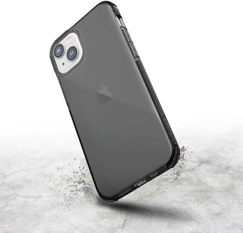 Raptic X-Doria Clear Apple iPhone 14 Plus armored dėklas telefonui pilkos spalvos