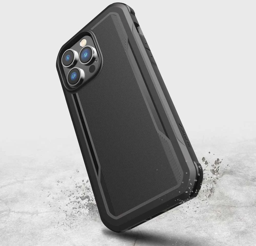 Raptic X-Doria Fort iPhone 14 Pro Max MagSafe armored dėklas telefonui juodos spalvos