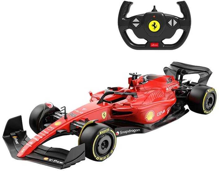 RASTAR R/C 1:12 Ferrari F1 75 remote control car (red)