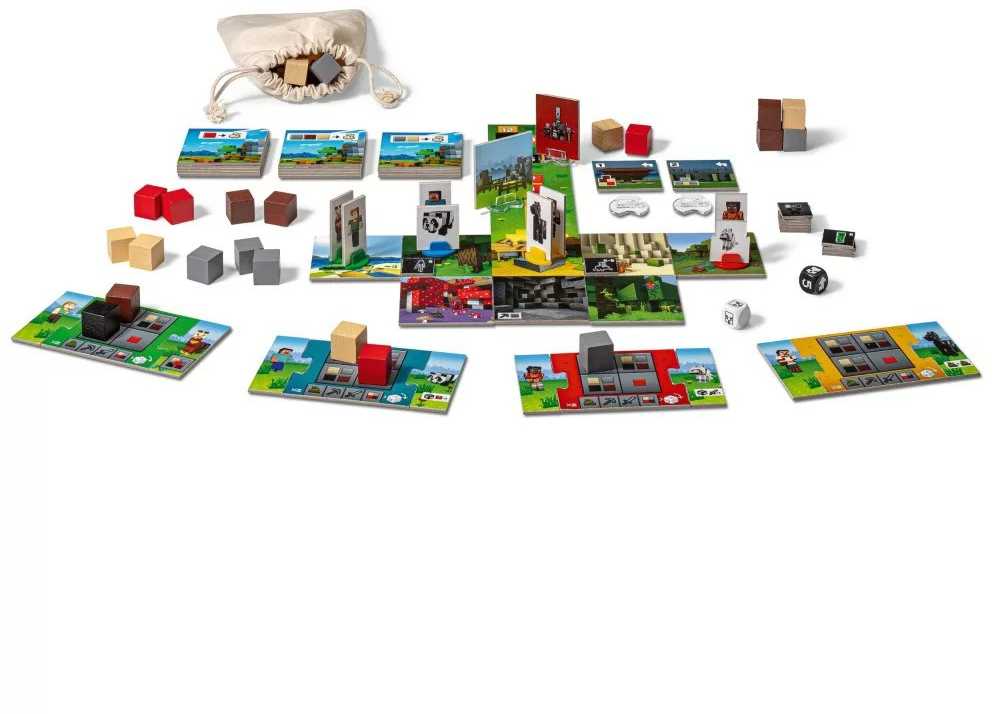Stalo žaidimas Ravensburger Minecraft Heroes PL/CS/SK/HU/RU 20936
