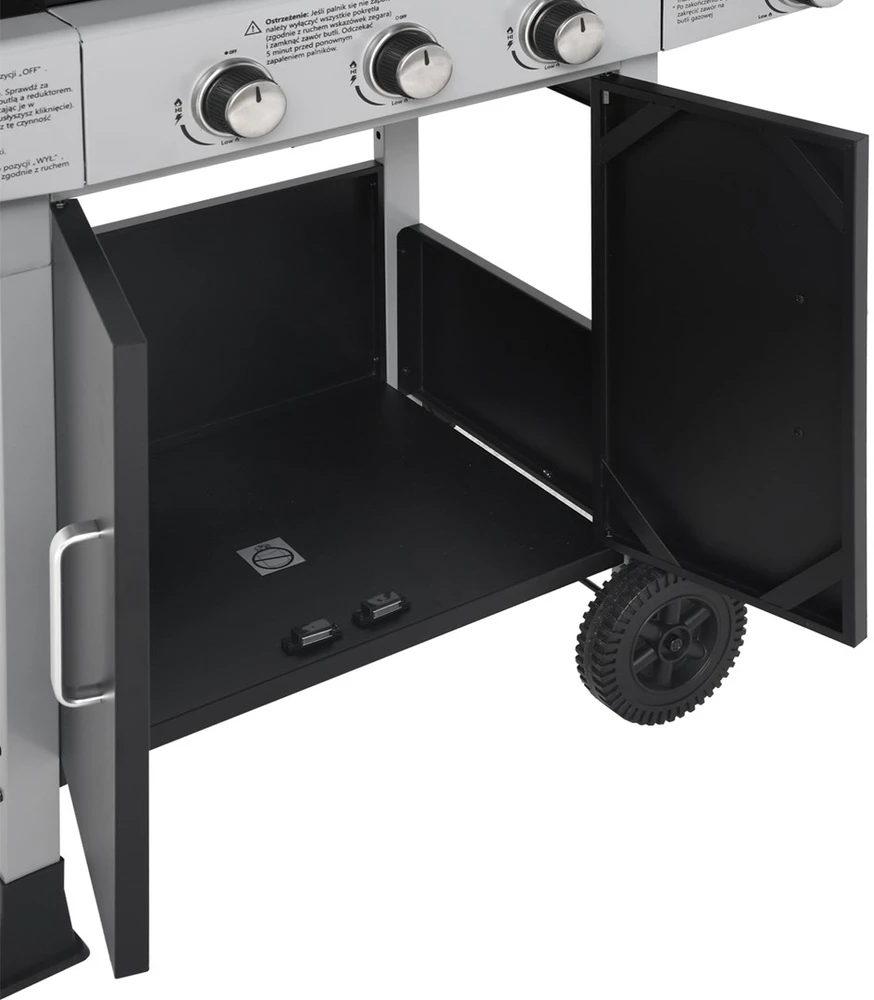 Ravanson GO-3 3-Burner Gas Grilis 10,6 kW