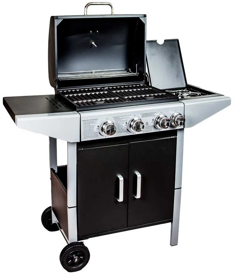 Ravanson GO-3 3-Burner Gas Grilis 10,6 kW