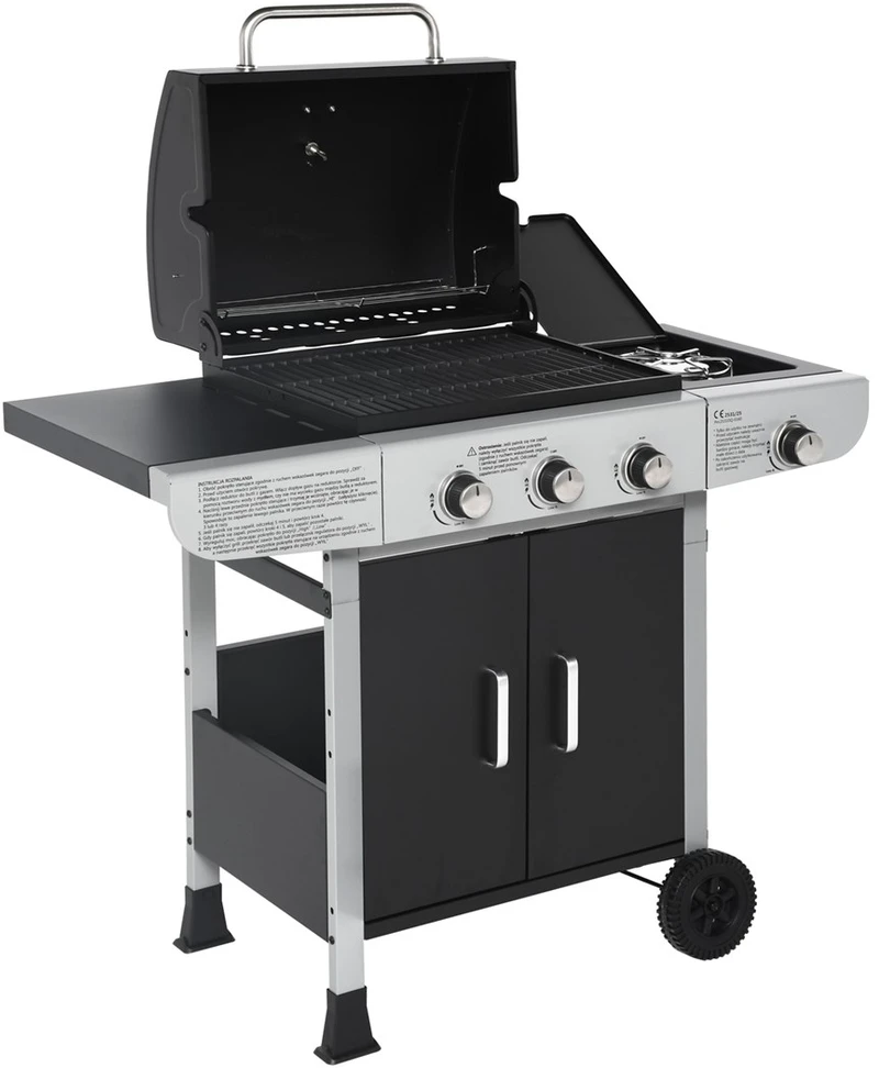 Ravanson GO-3 3-Burner Gas Grilis 10,6 kW