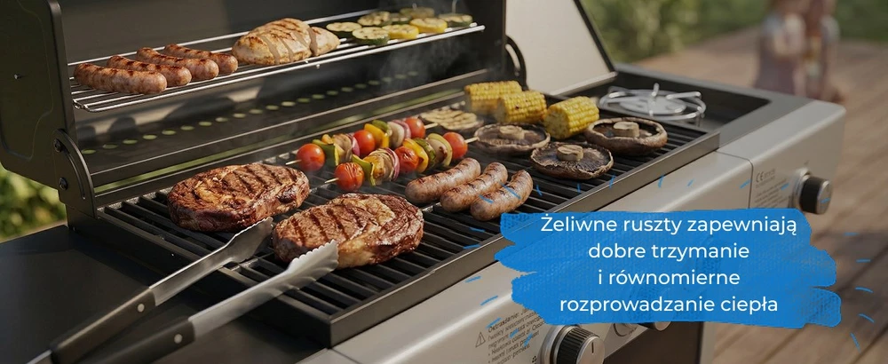 Ravanson GO-4 13.3 kW gas barbecue