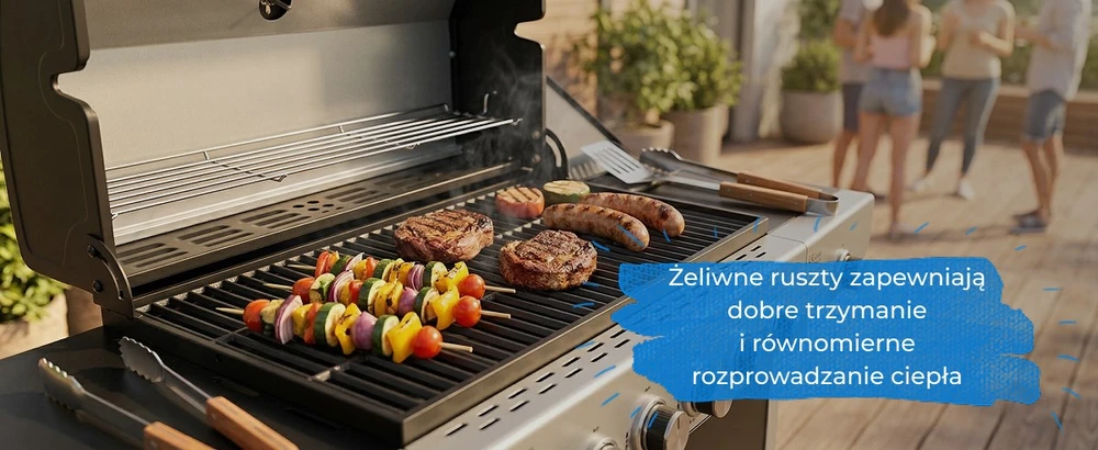Ravanson GO-6 15,1 kW gas barbecue