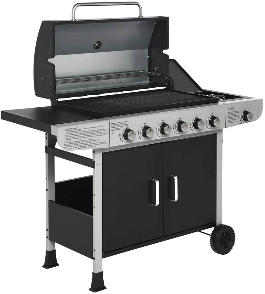 Ravanson GO-6 15,1 kW gas barbecue