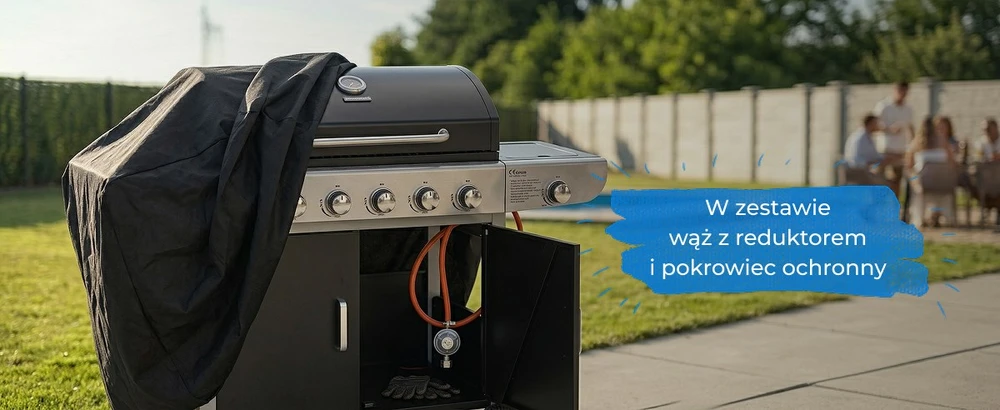 Ravanson GO-6 15,1 kW gas barbecue