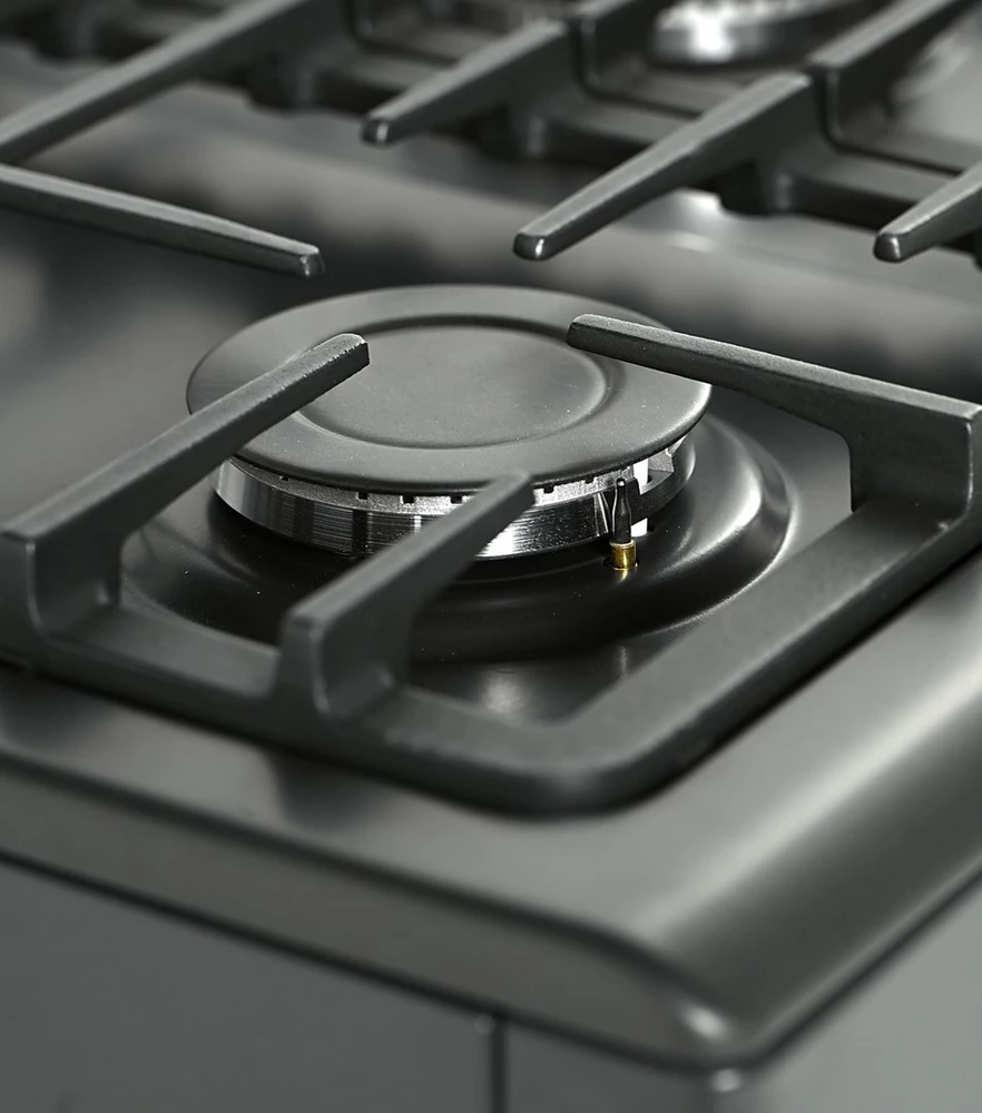 Ravanson KWGE-K90 Cheff Modern Juodas gas and electric cooker (juodas)