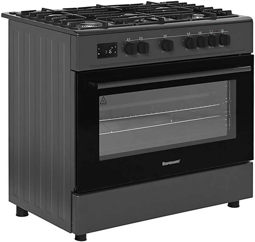 Ravanson KWGE-K90 Cheff Modern Juodas gas and electric cooker (juodas)