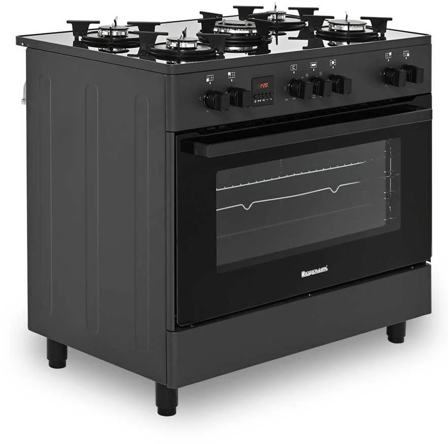 Viryklė Ravanson KWGE-K90 juodas gas/electric cooker