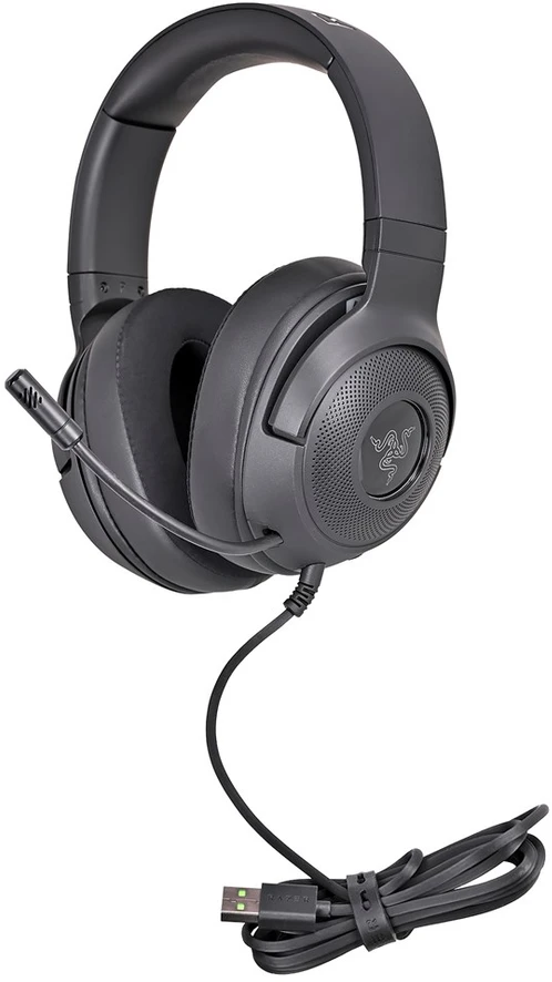 Razer Kraken V3 X RGB su laidu Juodas - su laidu žaidimams ausinės - REFURBISHED (juodas)