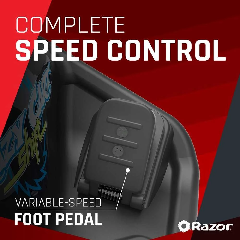 Razor Crazy Cart Shift elektrinis drifto kartas