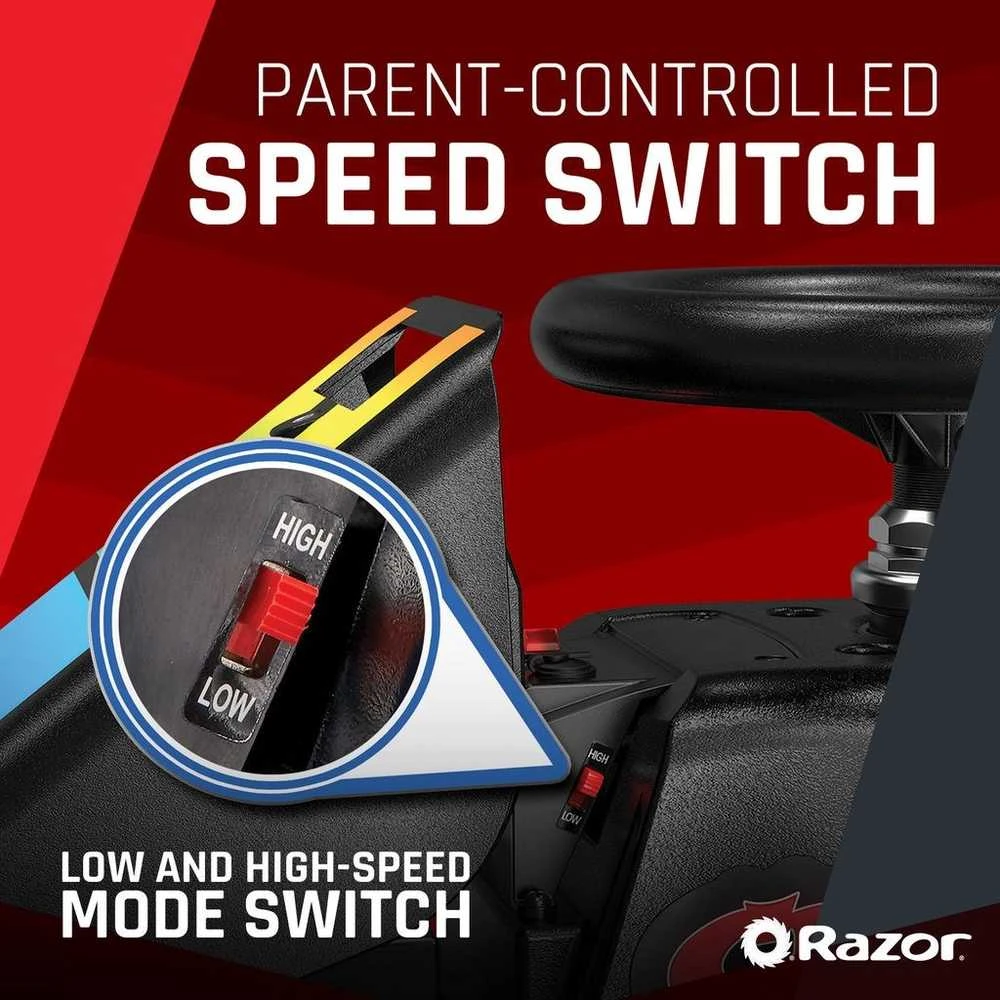 Razor Crazy Cart Shift elektrinis drifto kartas