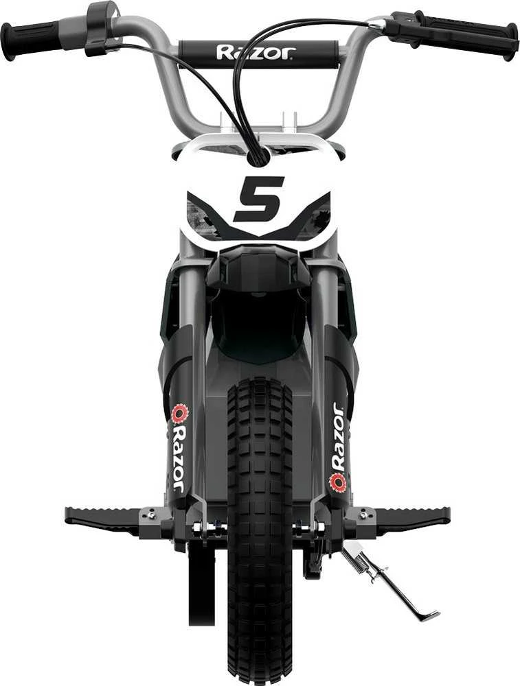 Elektrinis motociklas RAZOR Motor MX350 Dirt, Juodos ir pilkos spalvos