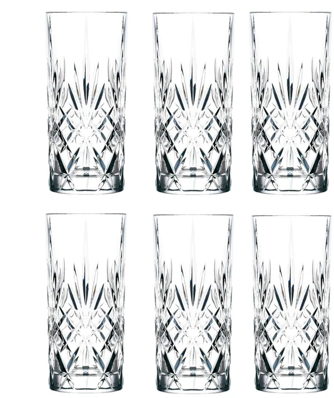 Stiklinės RCR MELODIA, 360 ml, 6 vnt.