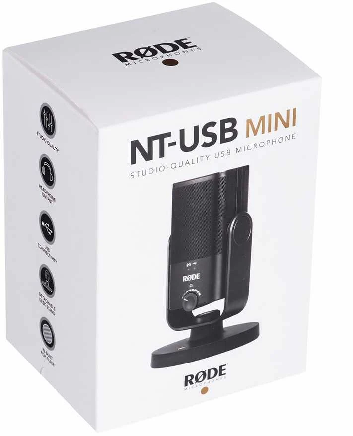 Rode RØDE NT-USB mini Juodas Table microphone