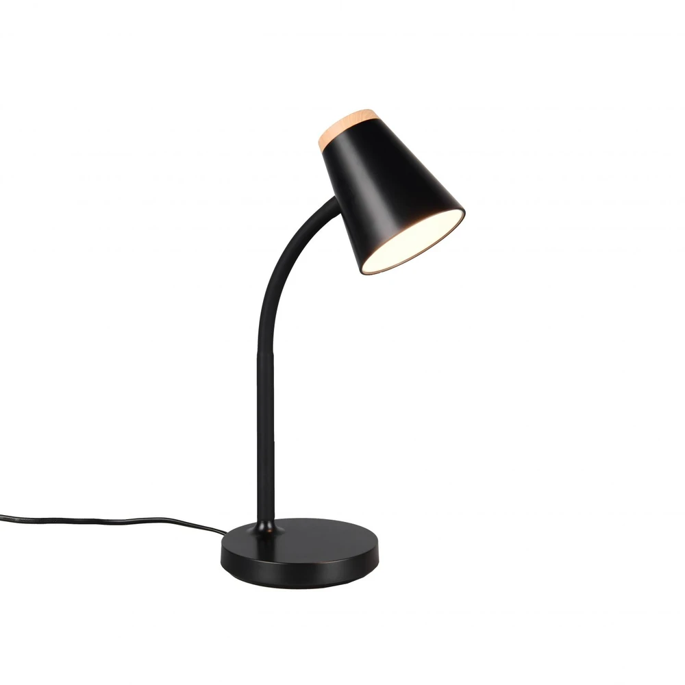 REALITY PONGO LED TABLE LAMP Juodas