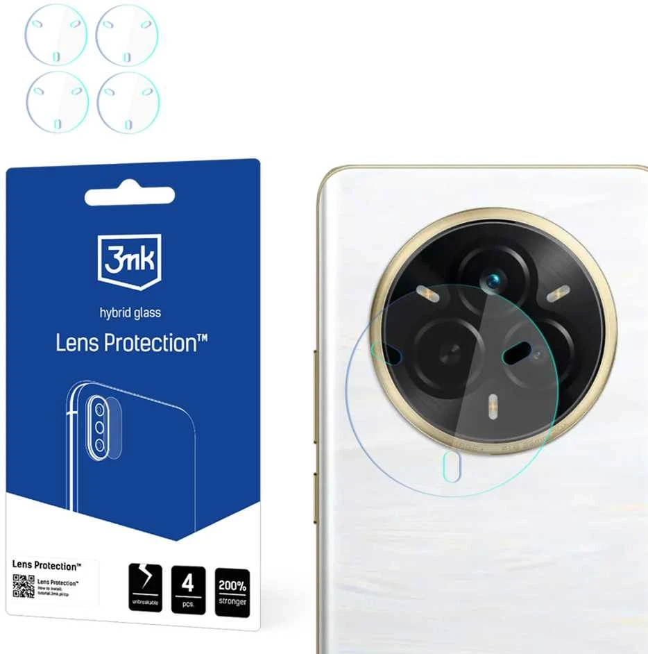 Kameros objektyvo stiklas 3mk objektyvo apsauga, skirta „Realme 14 Pro“