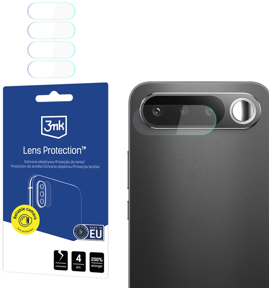 3mk hibridinis objektyvo apsaugos stiklas „Realme 16 5G“ kameros objektyvui