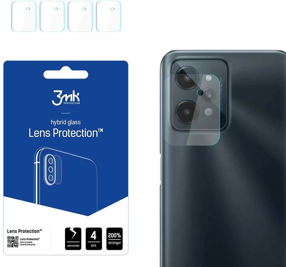 3MK Lens Protect Realme C31 telefono kameros objektyvo apsauga 4vnt