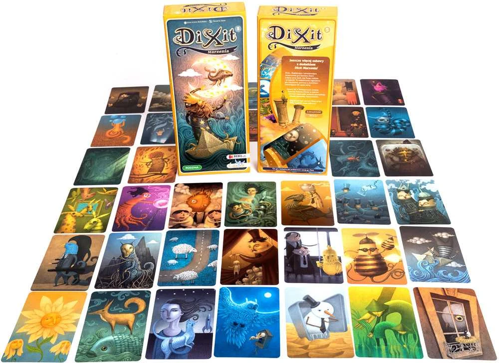 Stalo žaidimo papildymas: Dixit 5: Daydreams | Lenkų k.