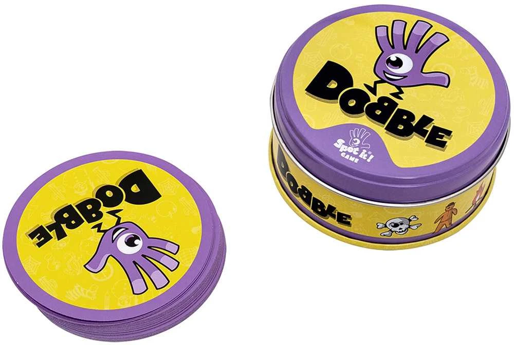 Rebel Dobble Classic Eco PL kortų žaidimas – apvalios žaidimo kortos GR0749