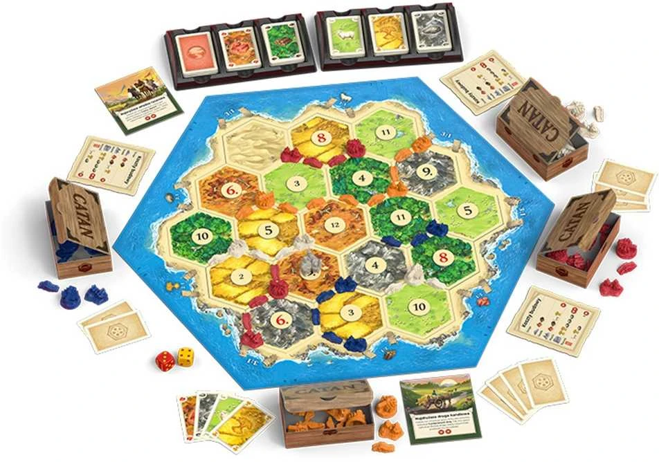 Šeimos ir ekonomikos stalo žaidimas „Rebel Catan“ (2025 m. leidimas) GR0833