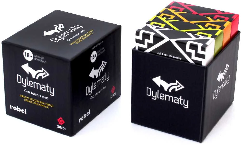 Rebel Party Game Dilemmas – negailestingas vakarėlių žaidimas suaugusiems GR0755