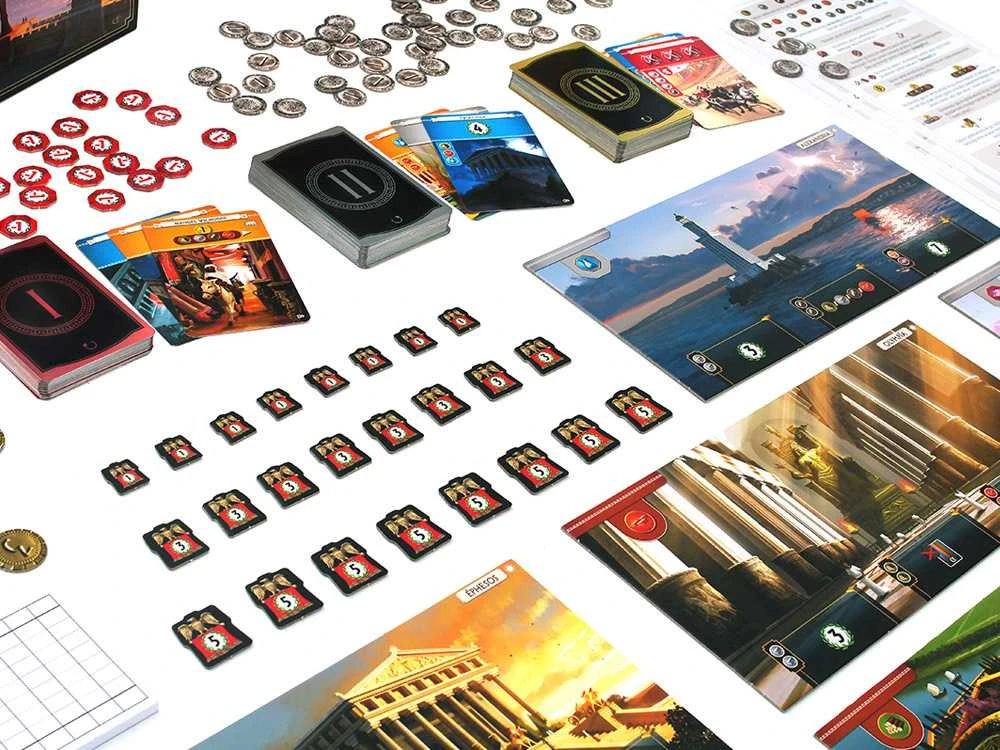 „Rebel“ strategijos kortų žaidimas „7 Wonders“ (2020 m.) 10+ GR0747