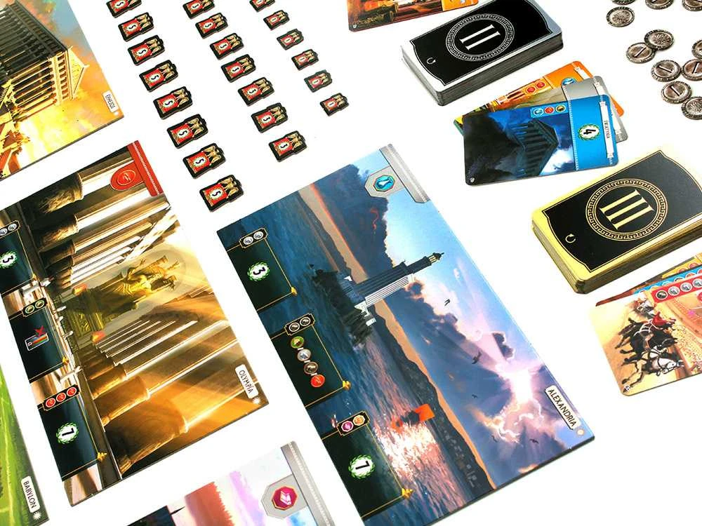 „Rebel“ strategijos kortų žaidimas „7 Wonders“ (2020 m.) 10+ GR0747