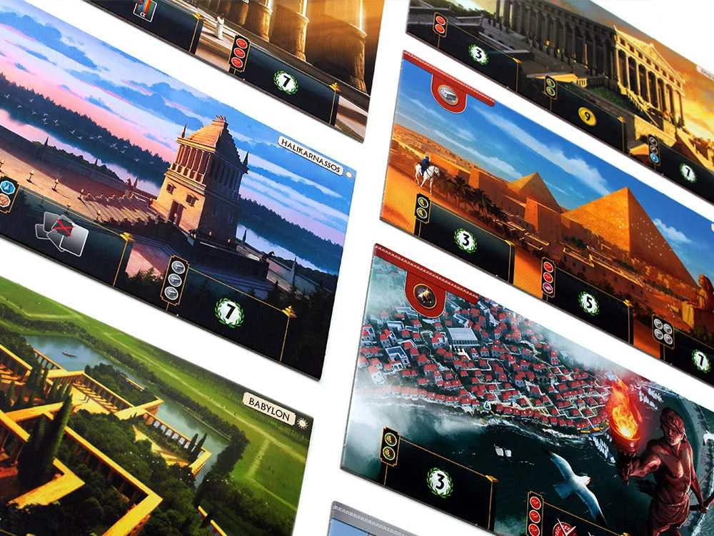 „Rebel“ strategijos kortų žaidimas „7 Wonders“ (2020 m.) 10+ GR0747