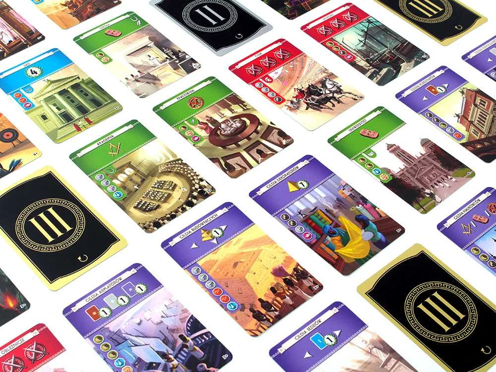 „Rebel“ strategijos kortų žaidimas „7 Wonders“ (2020 m.) 10+ GR0747