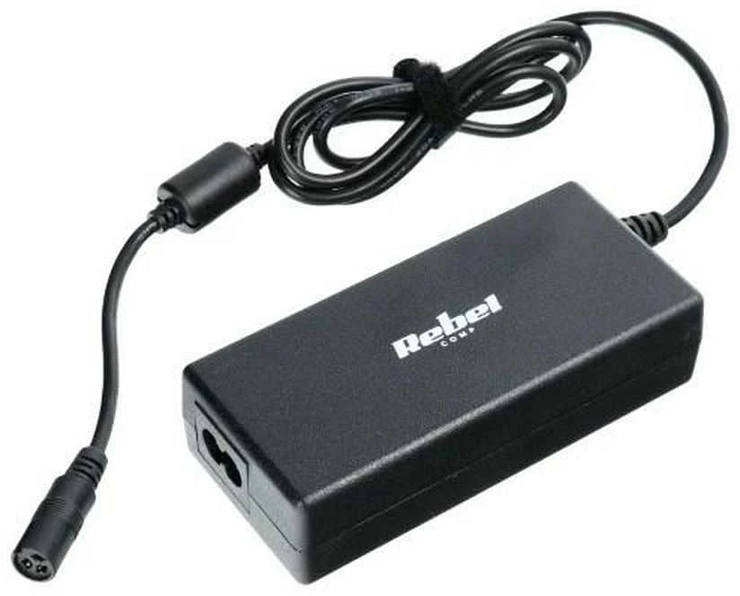 Įkroviklis universalus REBEL for Notebook/Nešiojamas kompiuteris 90W/18-20V juodas
