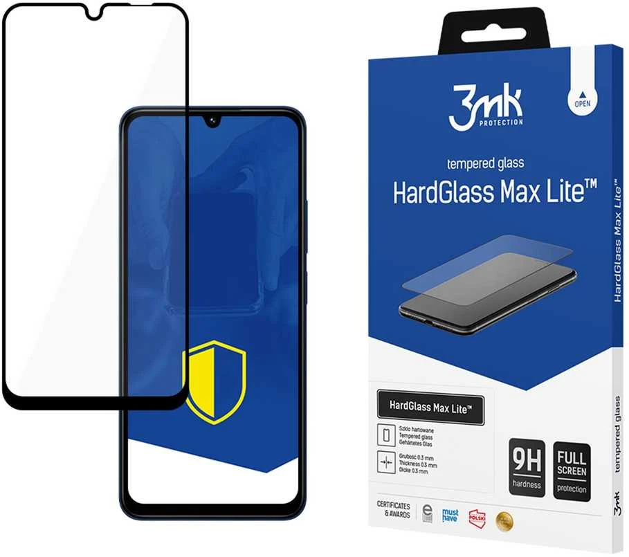 Nezatříděno 3Mk apsauga Redmi 14C / POCO C75 / Redmi A4 5G - 3mk HardGlass Max Lite Juodas