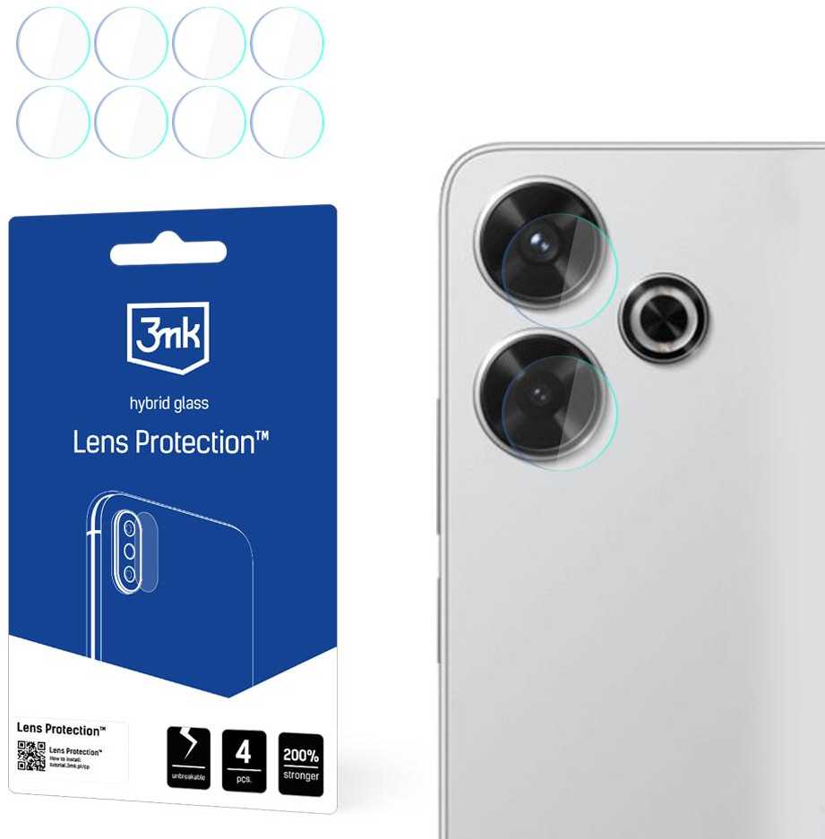 3Mk Protection Redmi Note 13R - 3mk Lens Protection
