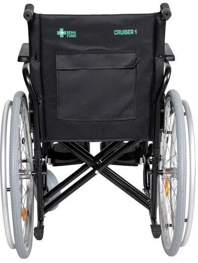 Reha Fund RF-1/45/PN/CZA-624/PU aliuminio vežimėlis