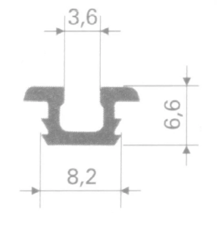 Rejs Stumdomos durys 2,5 m WA05.0067.05.037BR